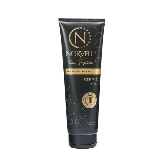 Norvell Glow System Pre-Tan Enhancing Primer, 8.5 fl oz – Prep Your Skin with Pre-Tanning Lotion to Extend Your Glow and Intensify Your Spray Tan – For Best Results Use the Glow System