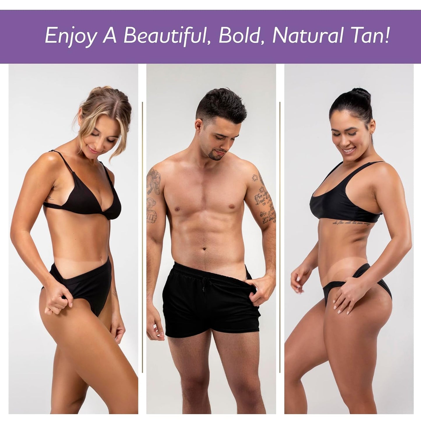 Norvell Venetian Rapid Sunless Self Tanner Lotion 5 fl oz – Professional Fast Acting Self Tanning Cream for Natural Bronze Glow, Streak Free, Long Lasting, Anti Orange Fake Tan